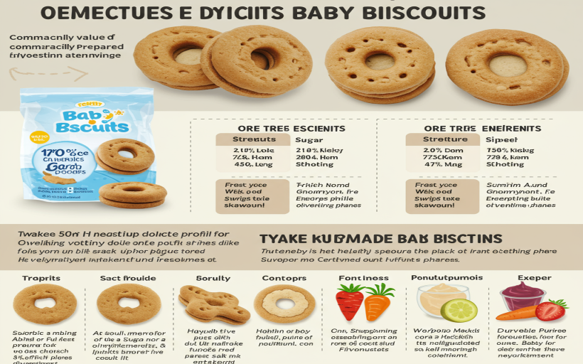 Hazır bebek bisküvileri sağlıklı mı, yoksa zararlı mı?