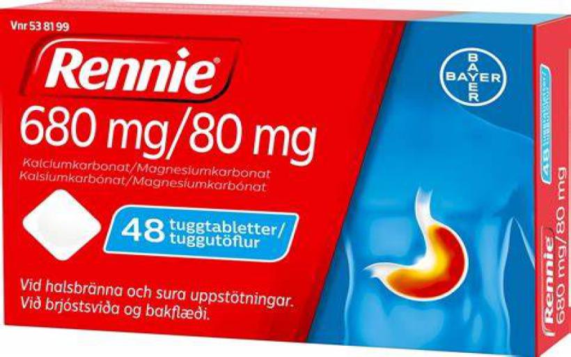 Rennie 680 Mg 48 Çiğneme Tableti Zararları Nelerdir?